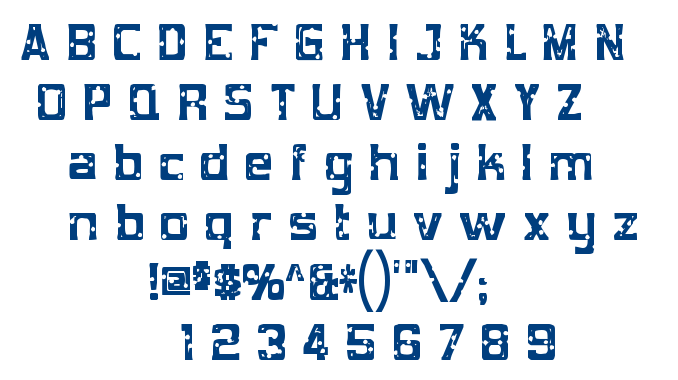 Mob Concrete font