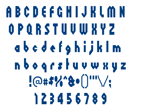 Octoville font