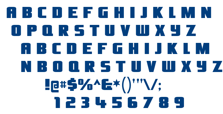 Oliver’s Barney font