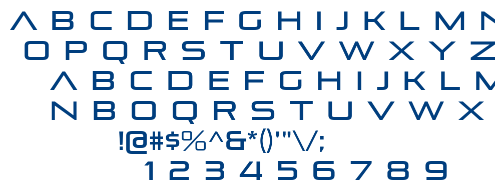 Pirulen font