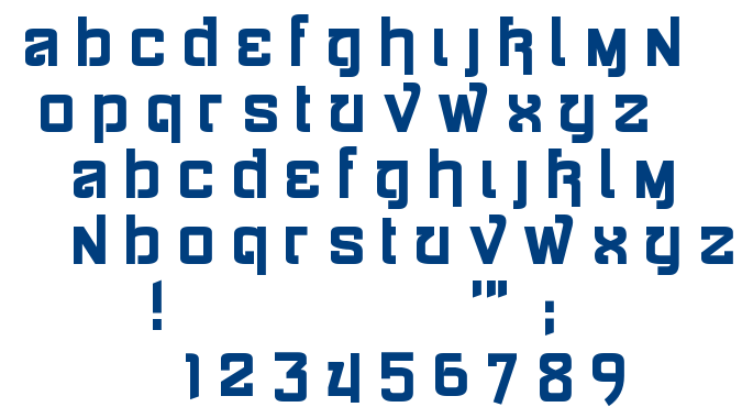 Siamese Katsong font