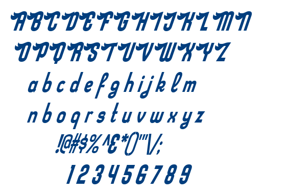 Sloe Gin Rickey font