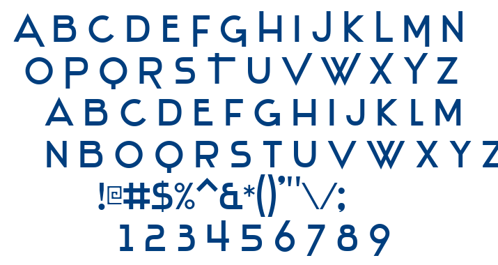 Stentiga font