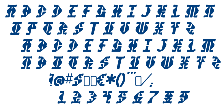 Stupefaction font