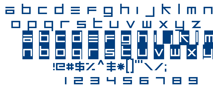 Unsteady Oversteer font