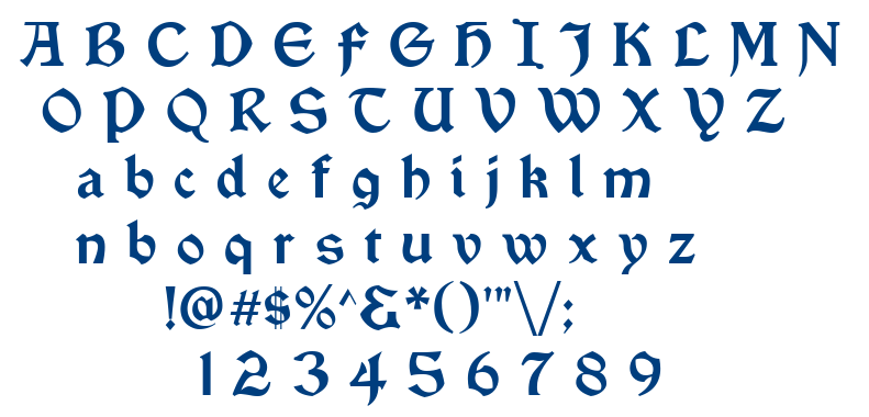 Vinque font