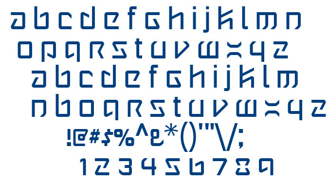 Wintermute font