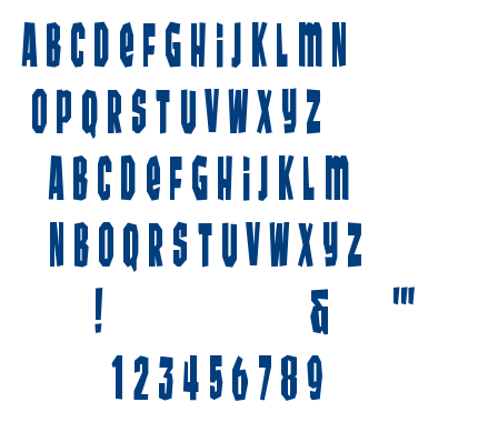 Wunderbar font