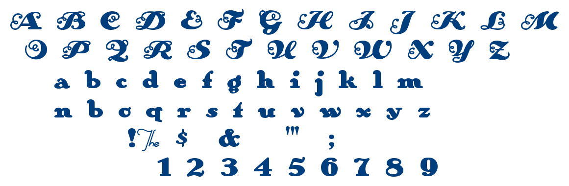 AnAkronism font