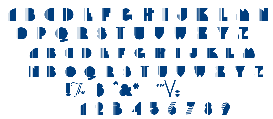 Backstage-PassA font