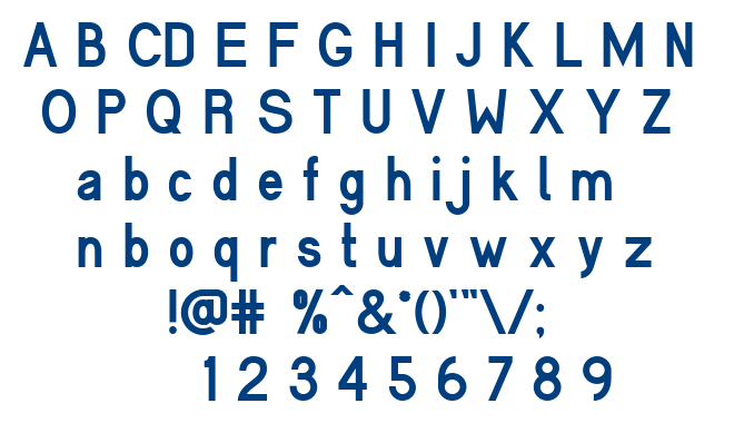 Cerbetica font