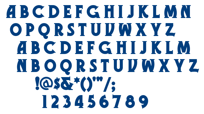 Gramophone NF font