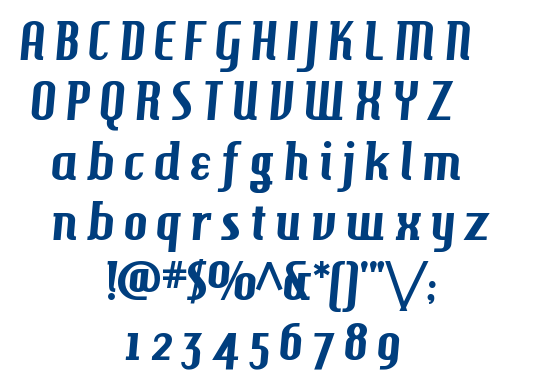 Hamburger Heaven font