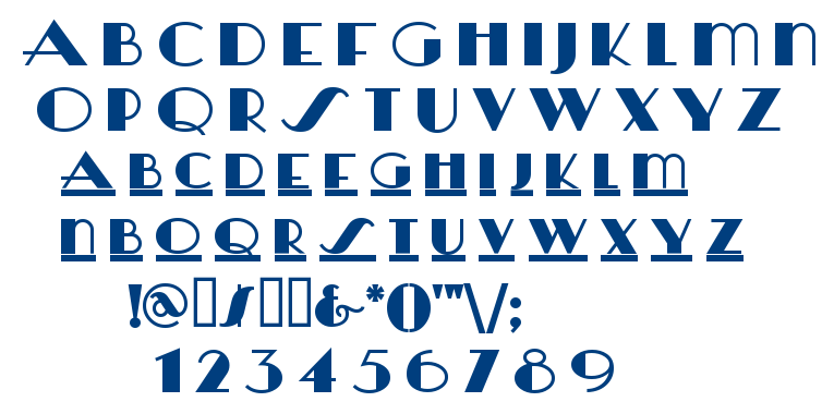 HeraldSquare font