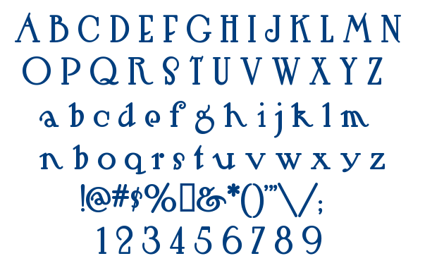 Hut Sut Ralston font