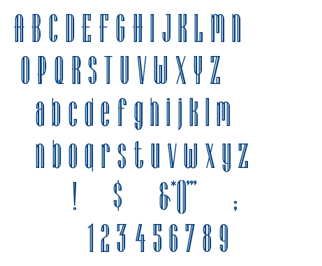 Lagniappe Inline font