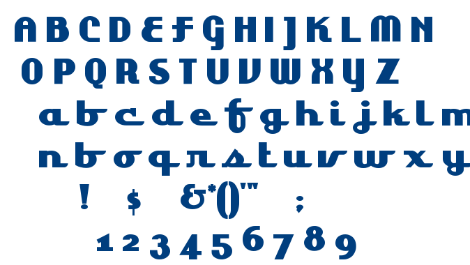 Lakeshore Drive font