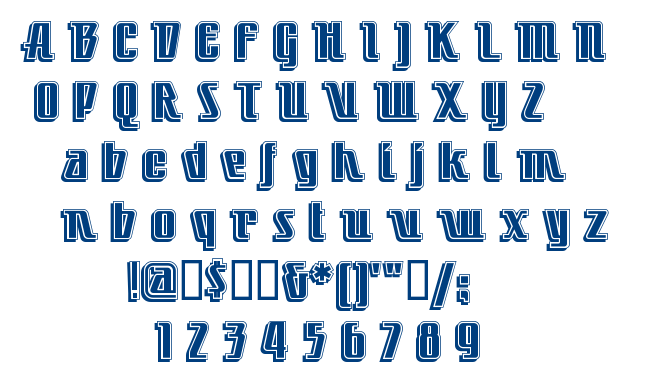 Little Deuce Coupe font