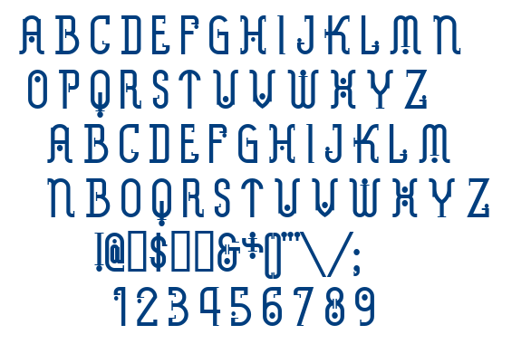 Metropolis NF font
