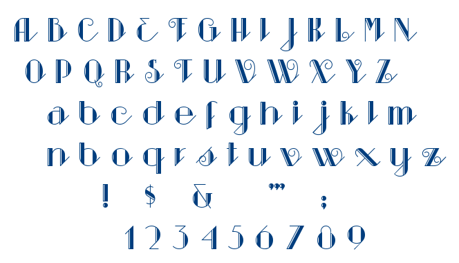 Sarsaparilla font