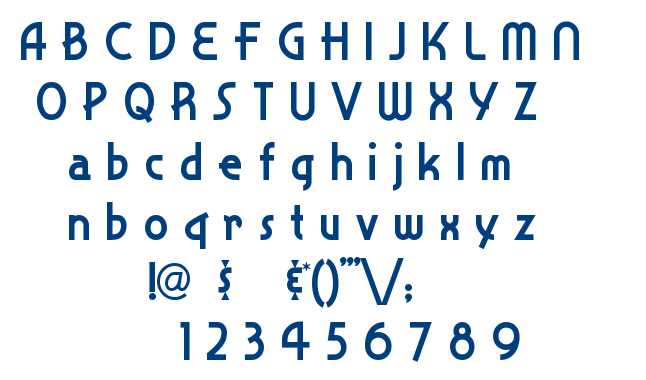 Snappy Service font