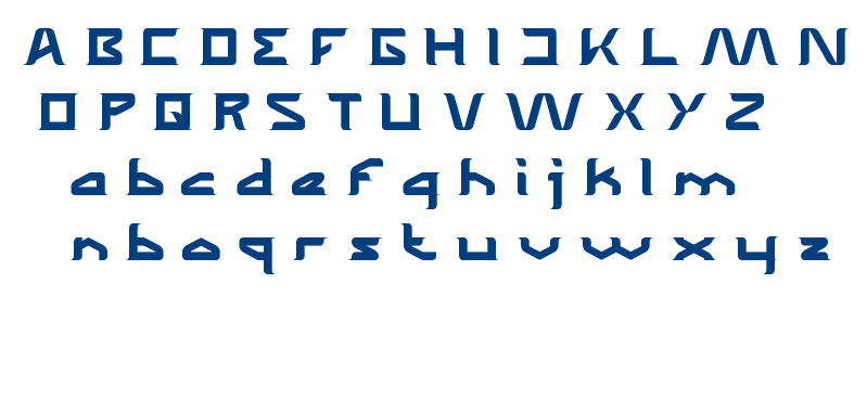 The Wizard of One Click font