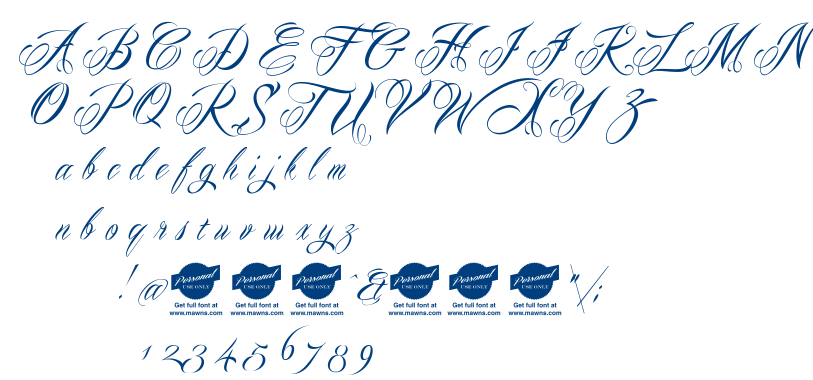 Mardian font
