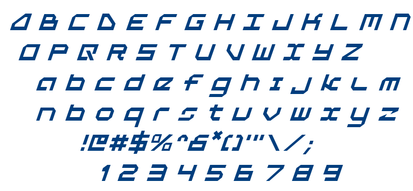 5th Agent font