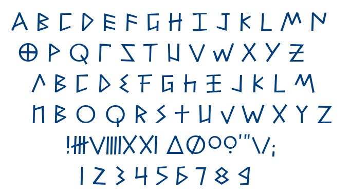 Alfabetix font
