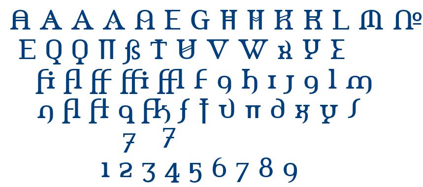 Amerika font