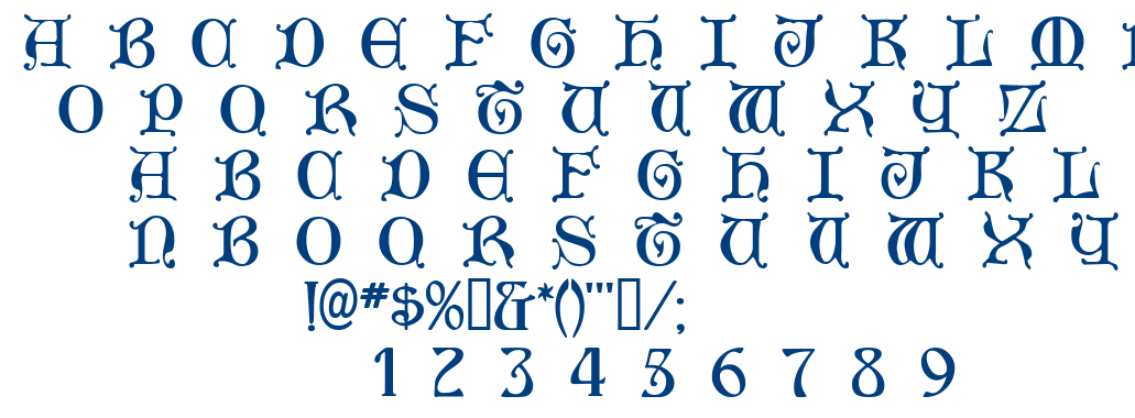 Aneirin font
