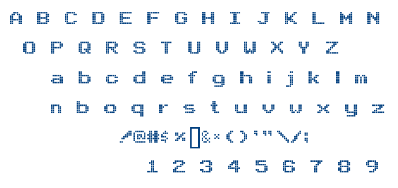 Arcade font