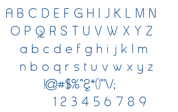 Asenine font