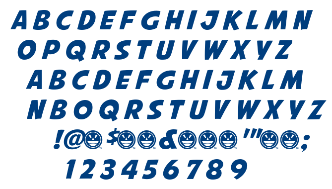 Avengeance Mightiest Avenger font