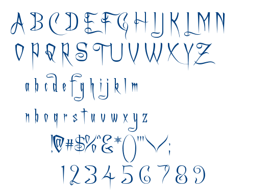 A Charming Font font