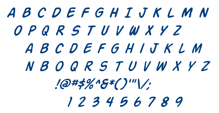 Action Man font