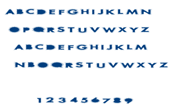 AlienFur font