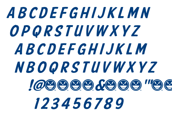 American Purpose Casual font