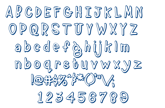 Bean Town font