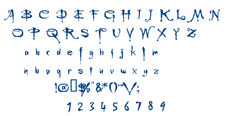 Buffied font