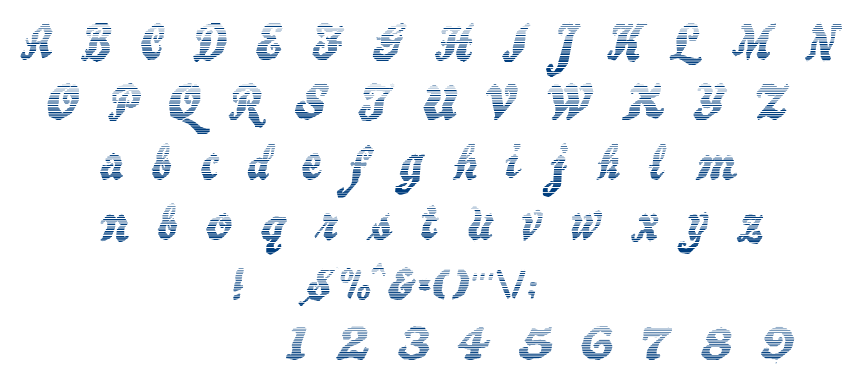 Beware The Neighboors Shadow font