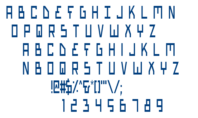 Bionic Type font