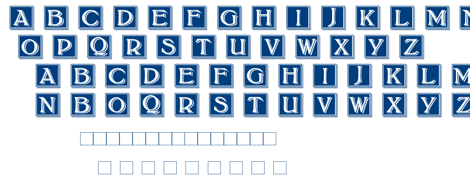 Bolton Drop Caps font