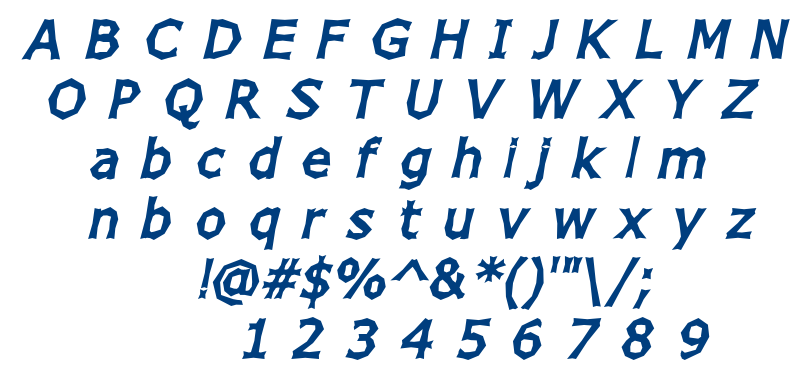 Chizz font