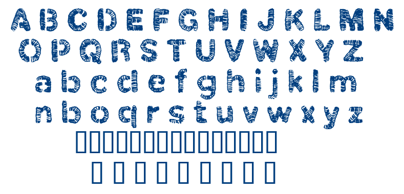 Christel Line Black font