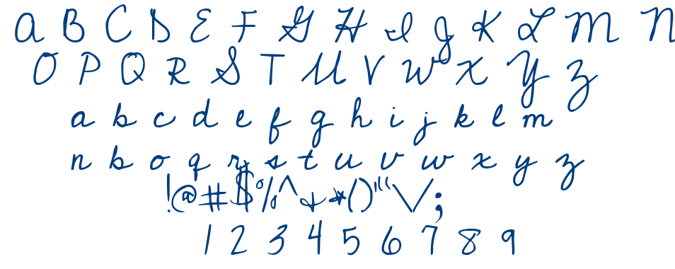 Cedarville Pnkfun1 Cursive font