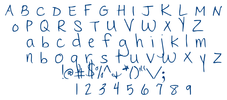 Cedarville Pnkfun 1 Print font