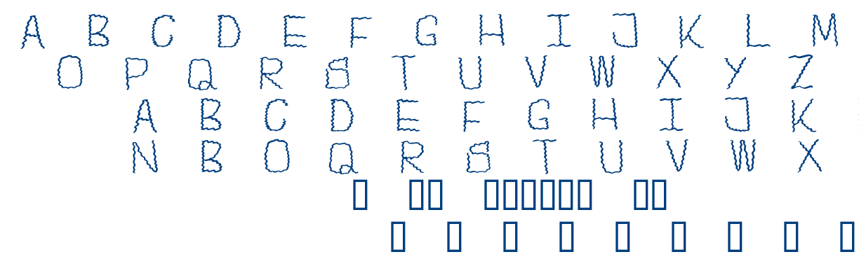 Centipede font