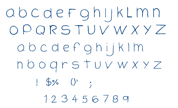 Cloutier Script font