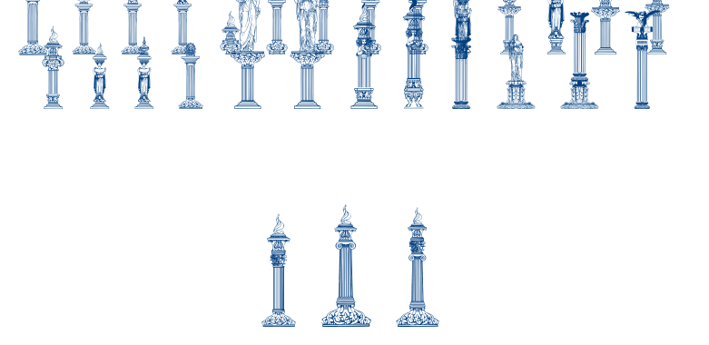 COLUMNS font